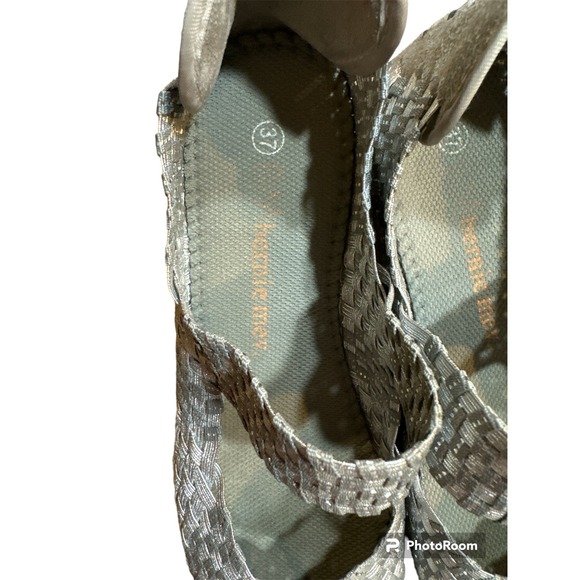 Bernie Mev Silver Mary Janes - Picture 2 of 4